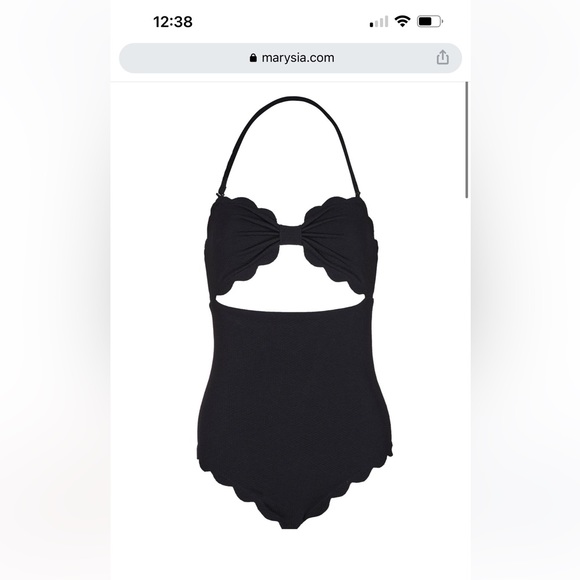 Marysia Antibes Maillot in Black, Size Small, Excellent condition - Picture 3 of 4